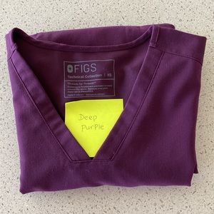 Figs Casma Scrub Top